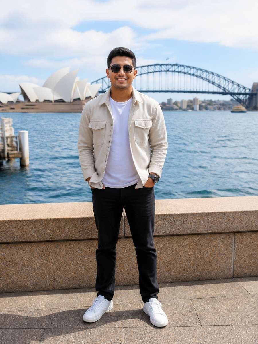 Sydney Harbour Portrait Edit photo