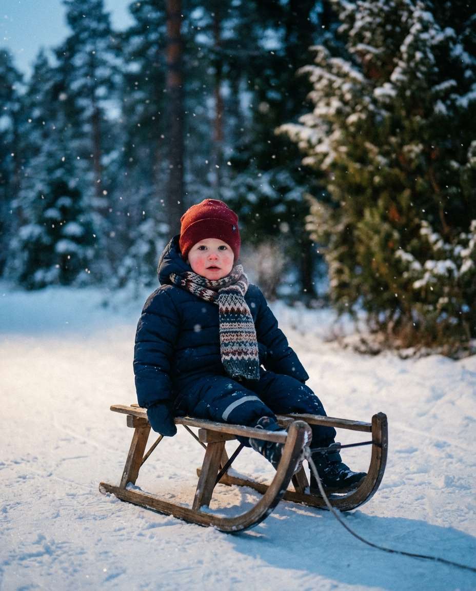 woodland sled setup photo