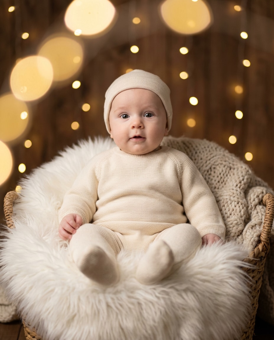 bokeh fairy lights photo