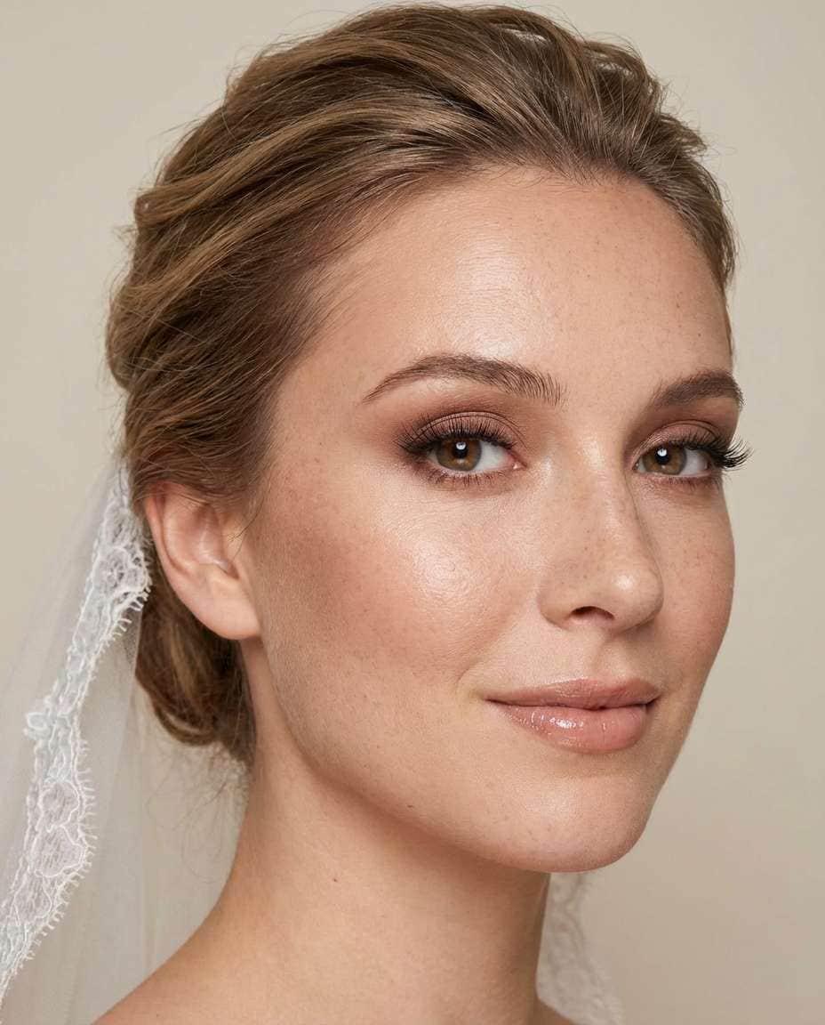 soft glam closeup photo