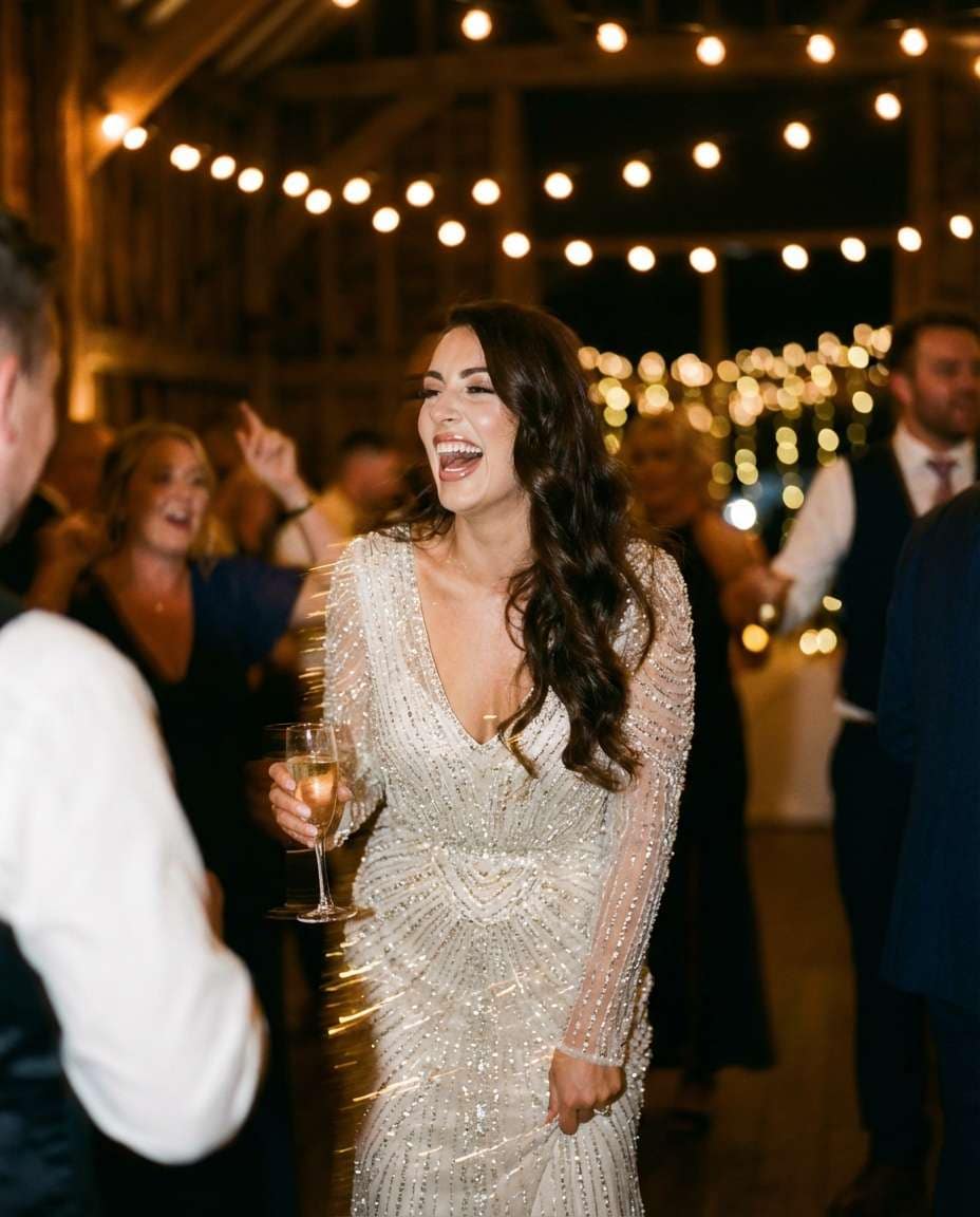 reception party sparkle photo