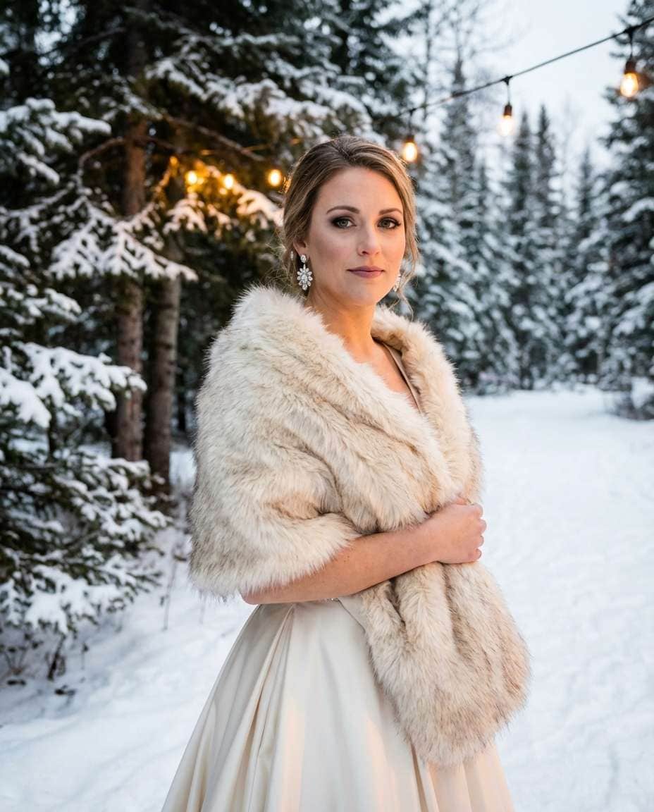 winter glam photo
