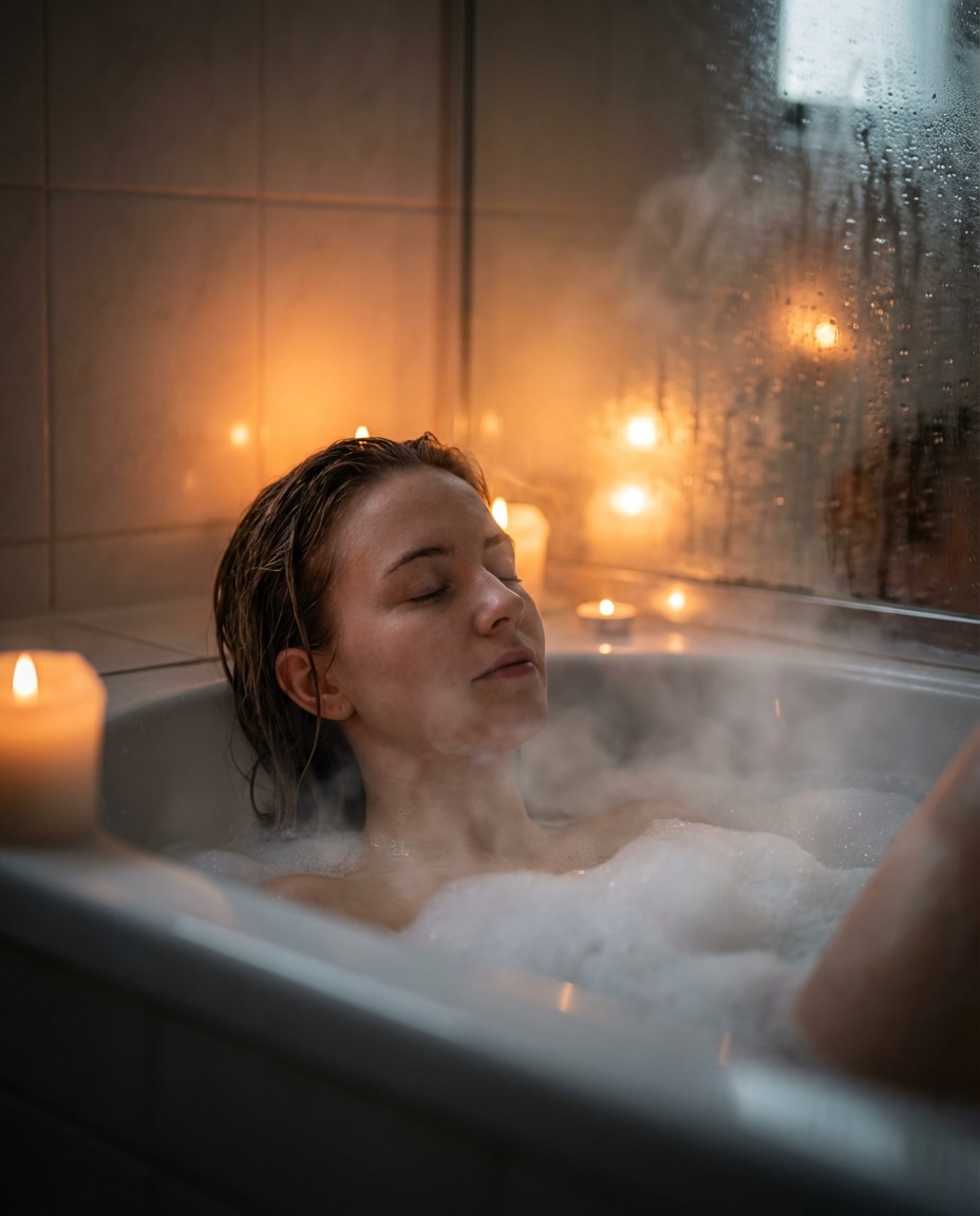 soft steam mood photo