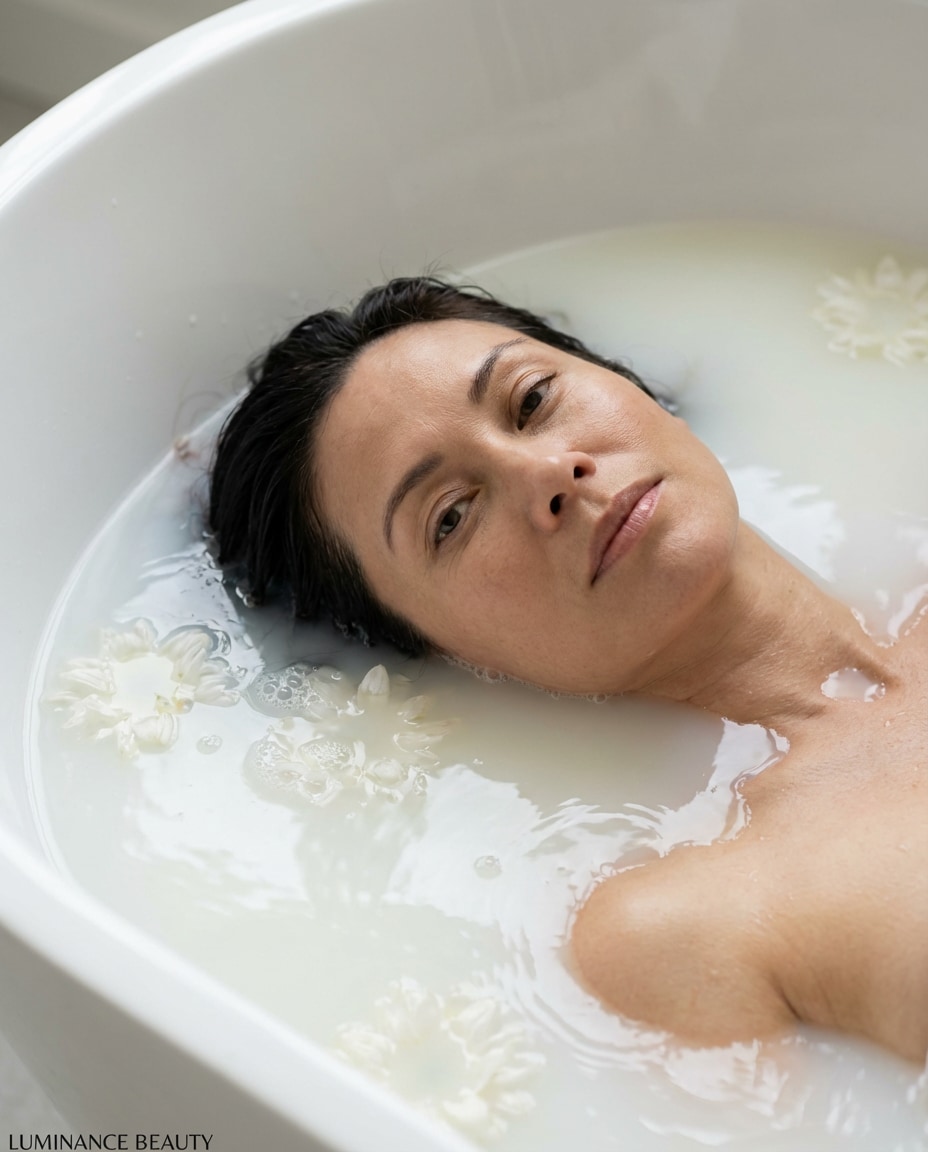 editorial milk ripples photo