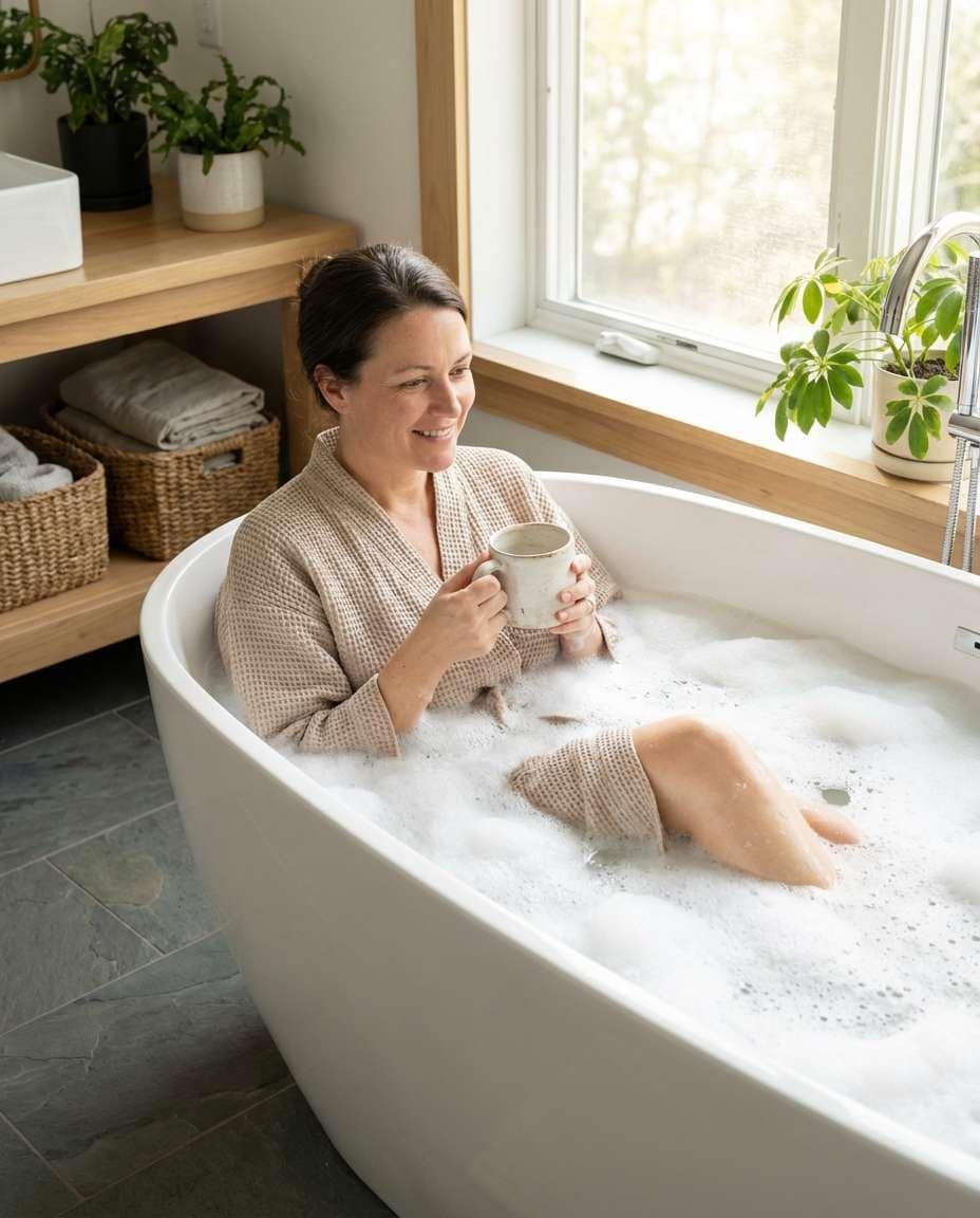 minimal white spa photo