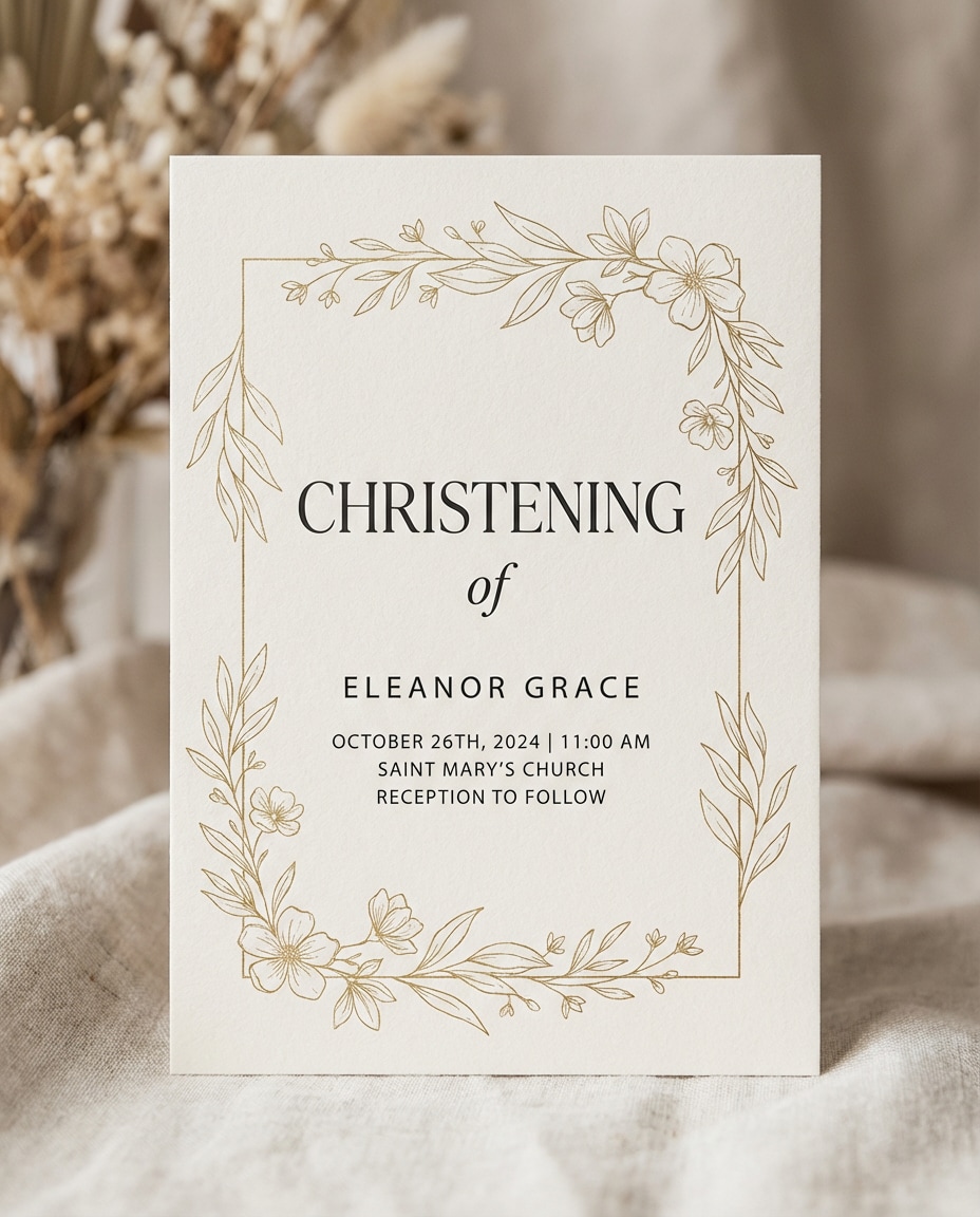 botanical line art photo