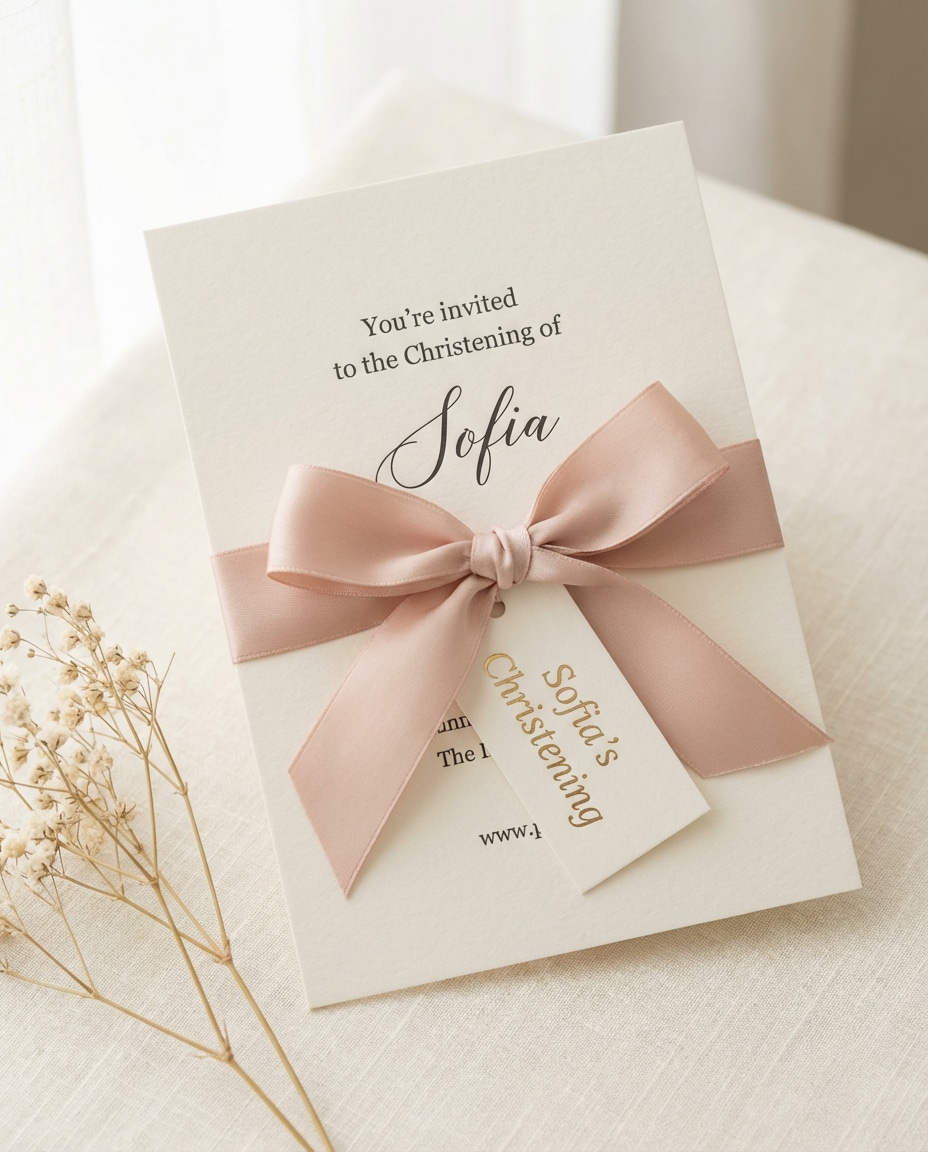 ribbon and tag photo