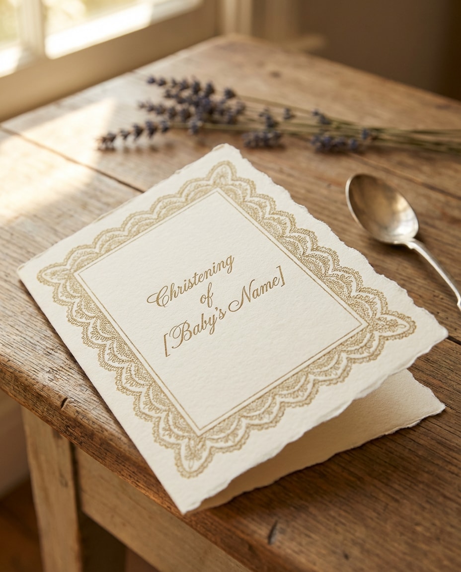 lace edge vintage photo