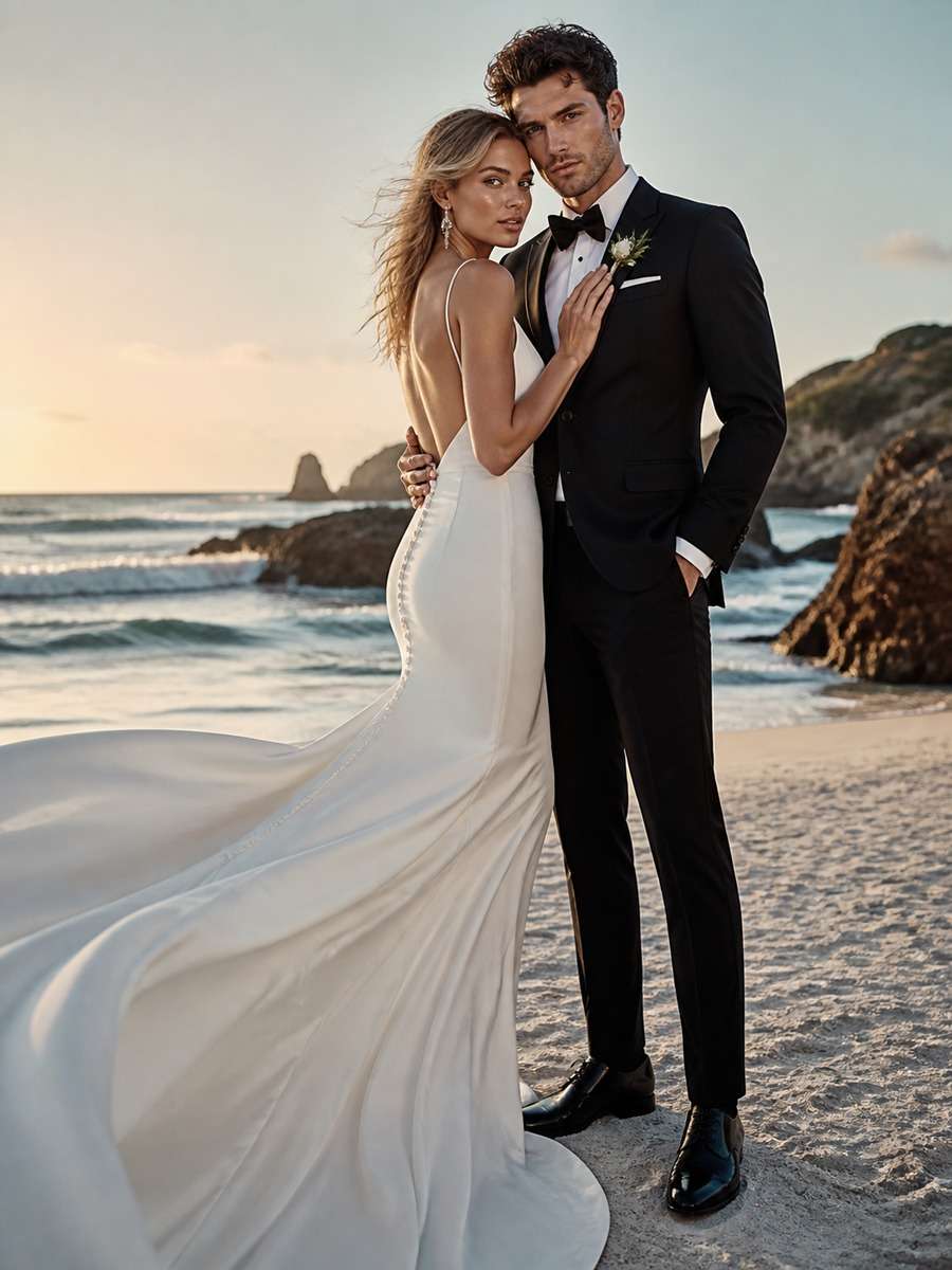 Editorial Magazine Beach Portrait photo