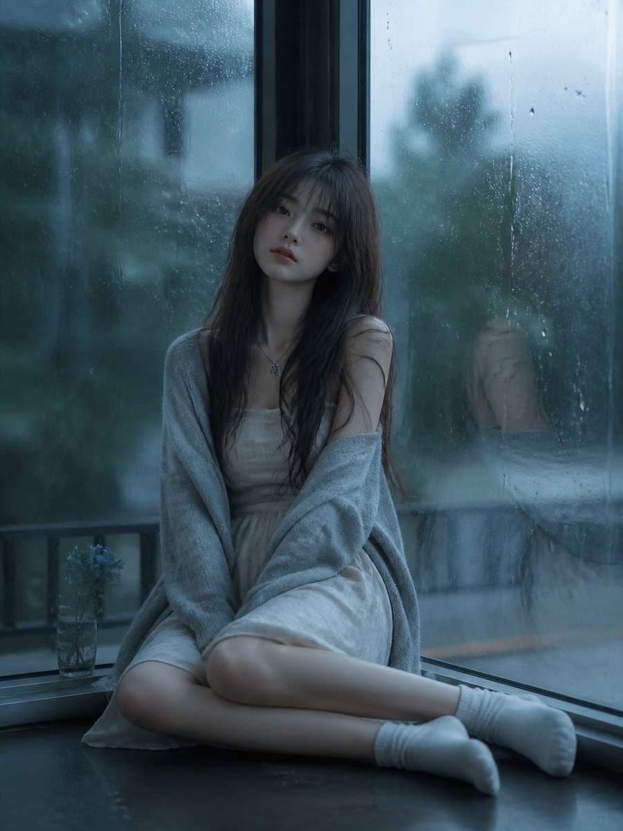 Rainy Window Mood photo