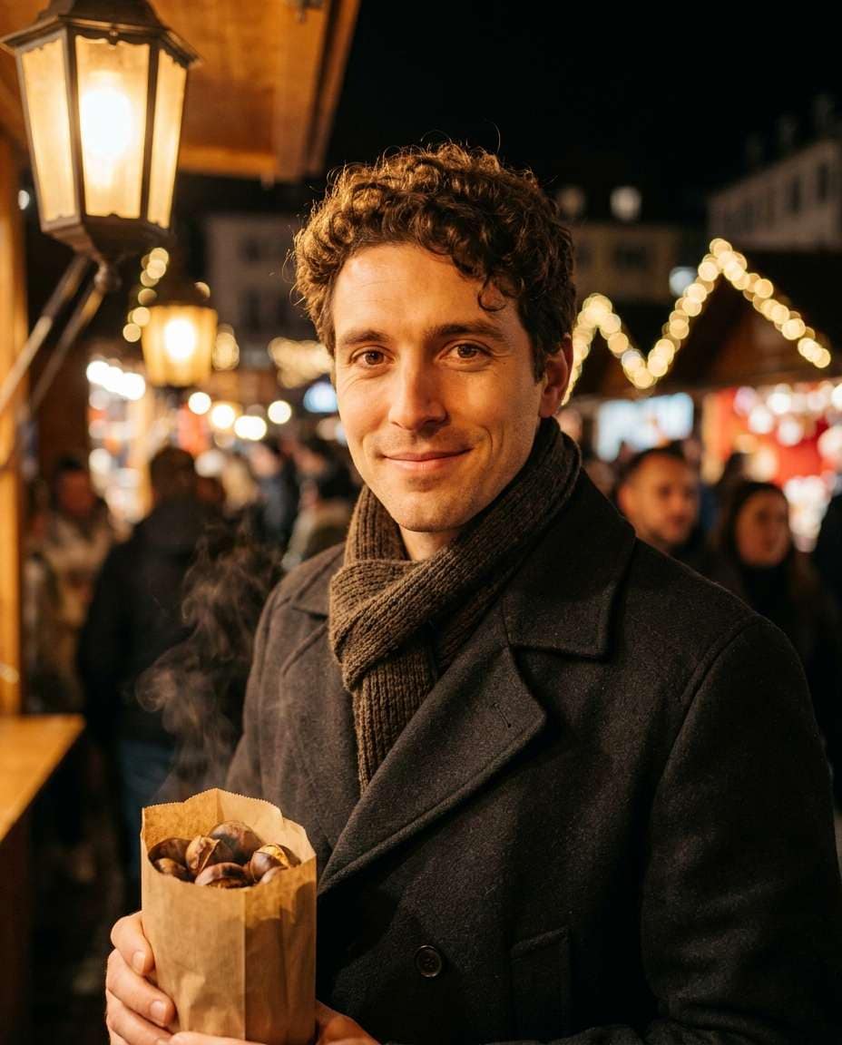 night market glow photo