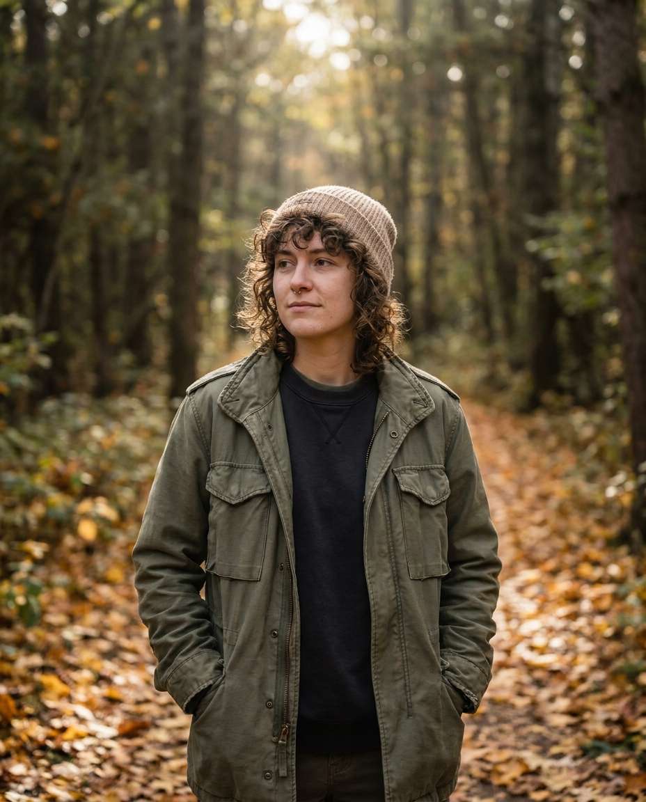 forest path serenity photo