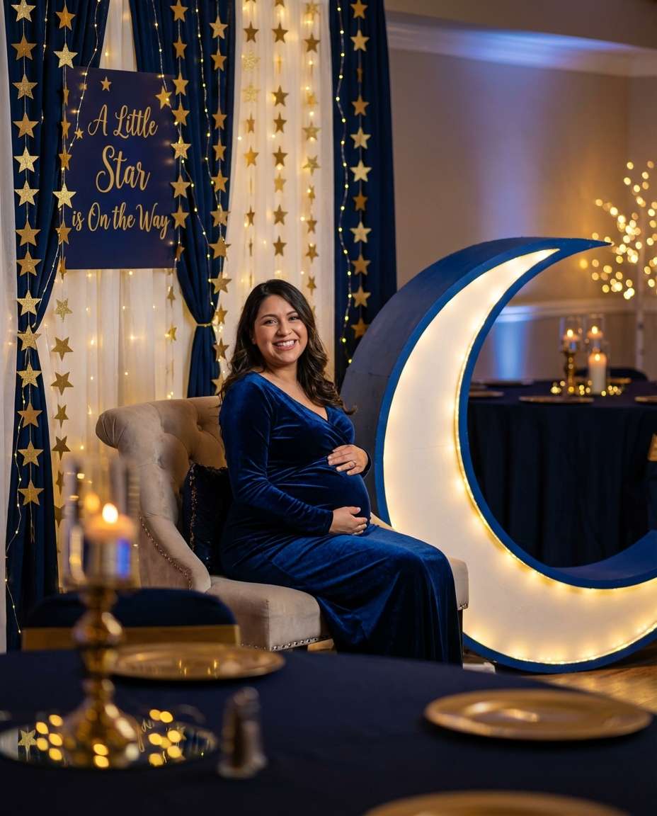 celestial moon theme photo