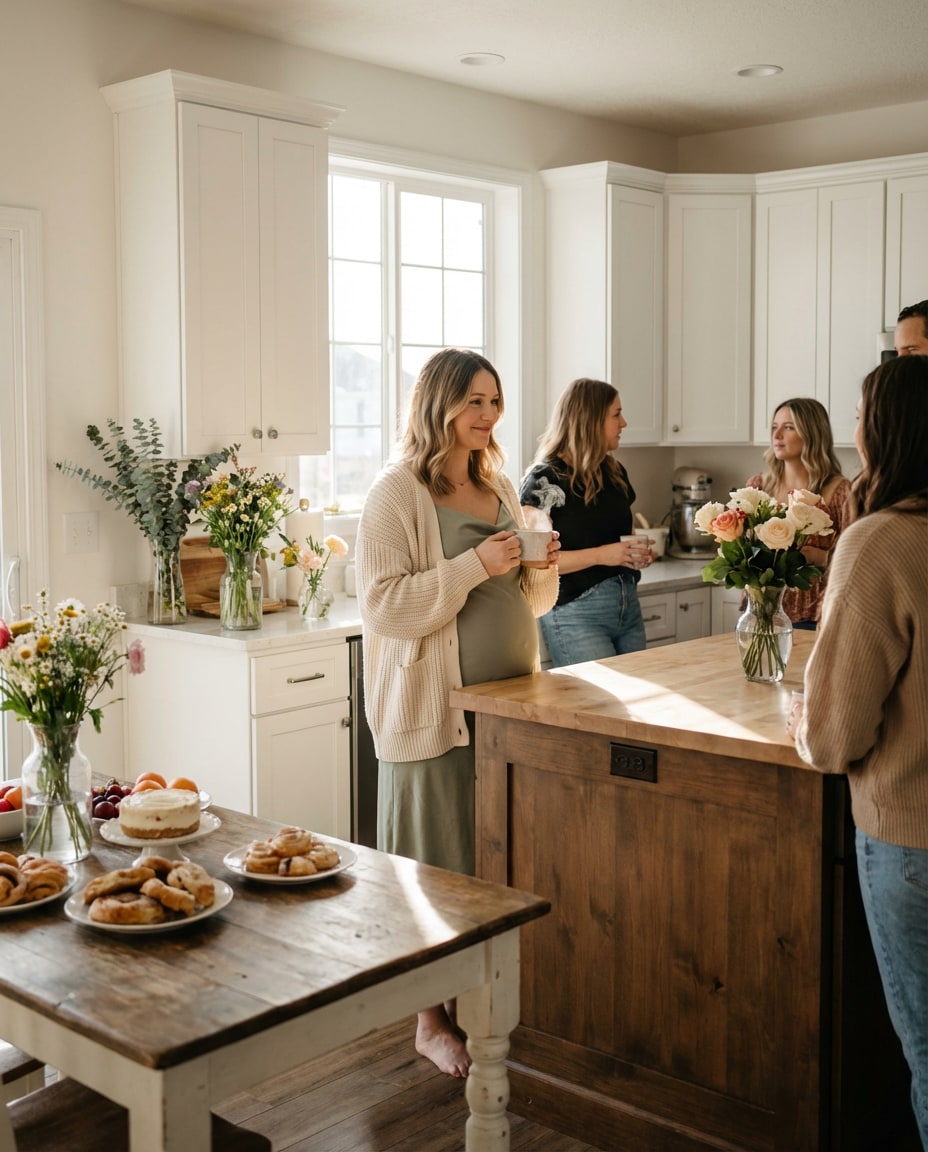 sunlit kitchen photo