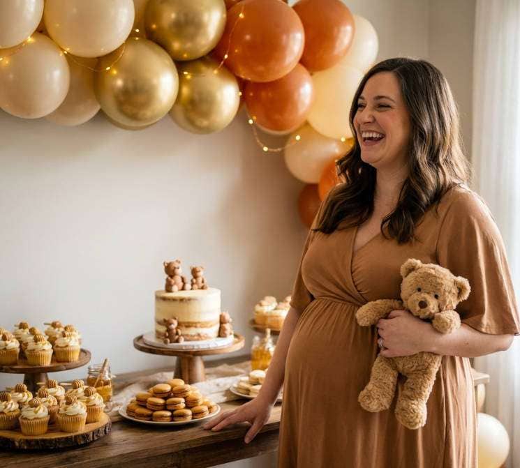 teddy bear theme moment photo