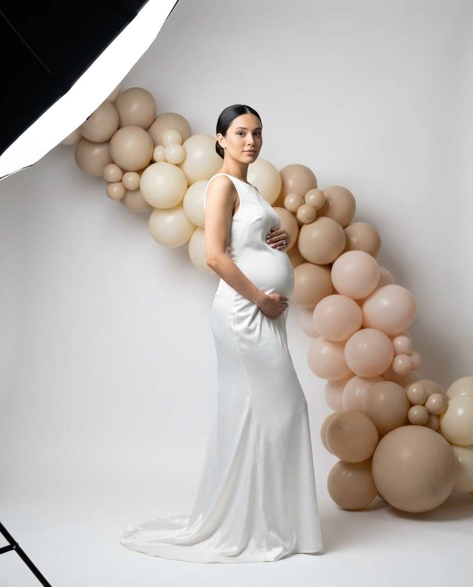 modern minimal backdrop photo