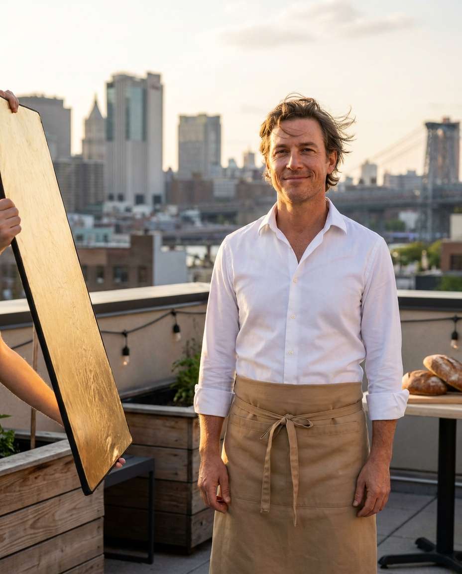 rooftop brand portrait photo