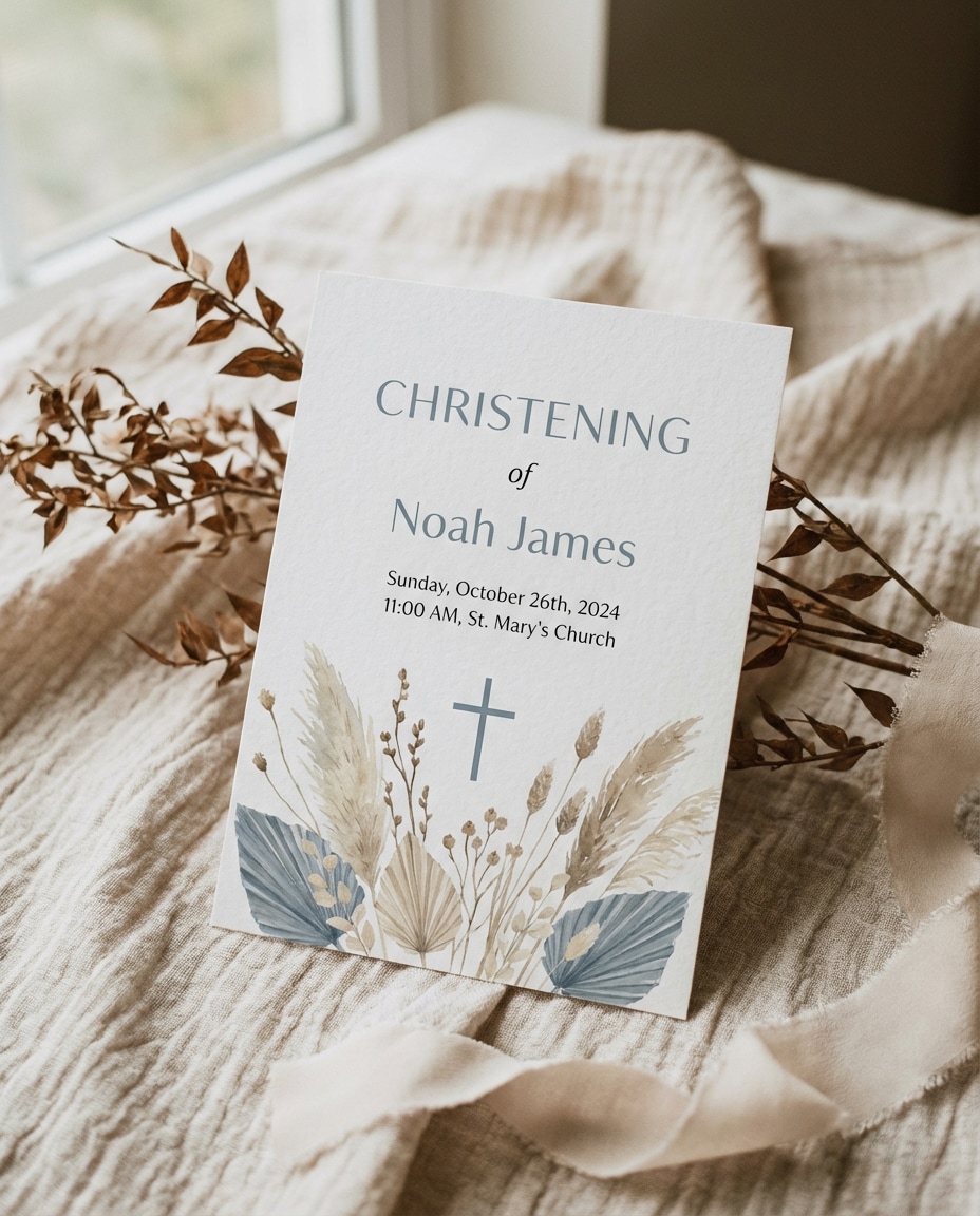 boho pampas calm photo