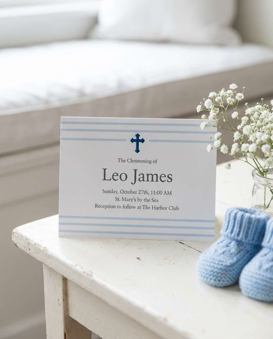 nautical blue stripes photo