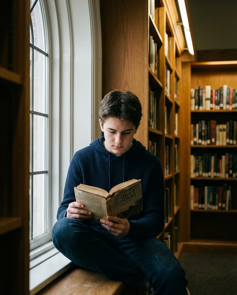library window light photo