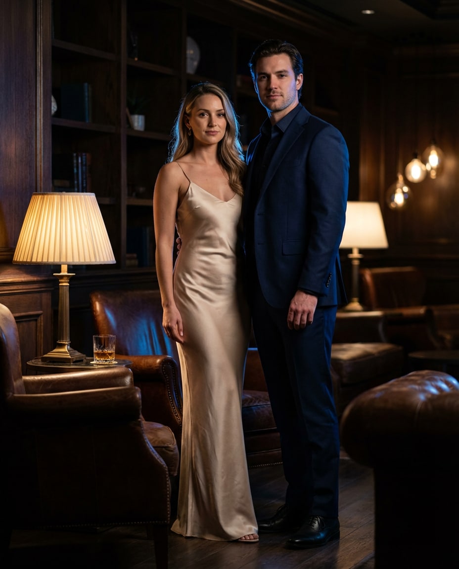 satin and suit photo