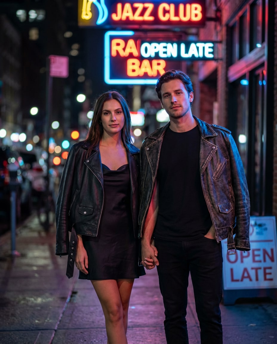 matching leather edge photo