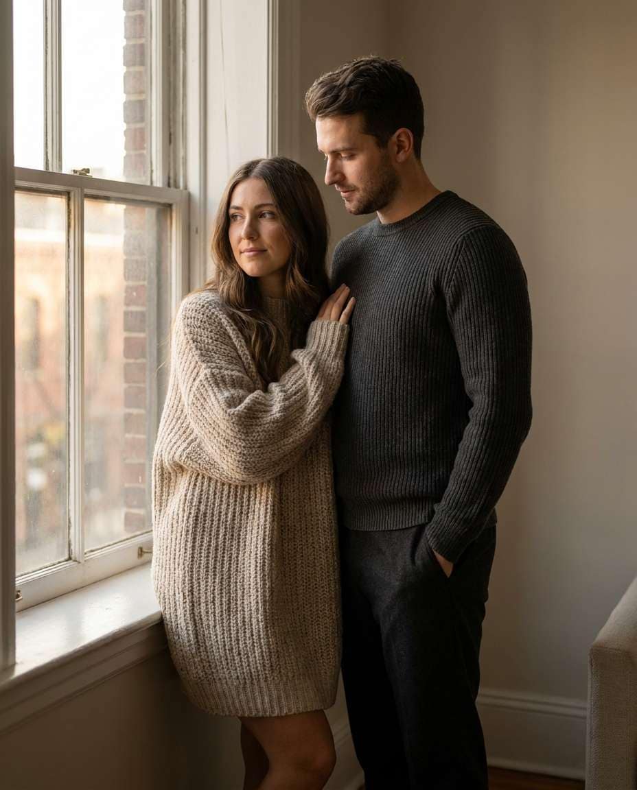 knitwear texture focus photo