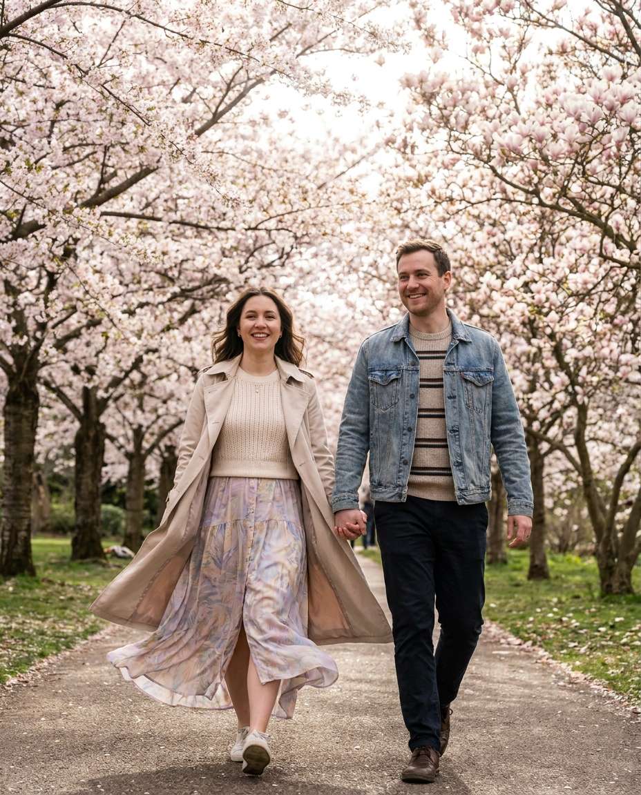 spring layer pair photo