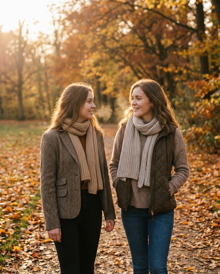 autumn leaves stroll photo