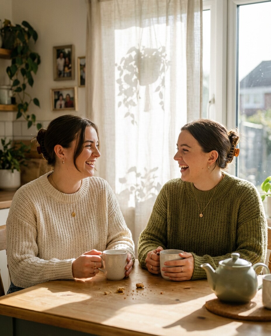 cozy kitchen catchup photo