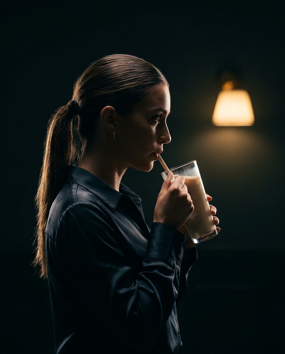 rim light profile photo
