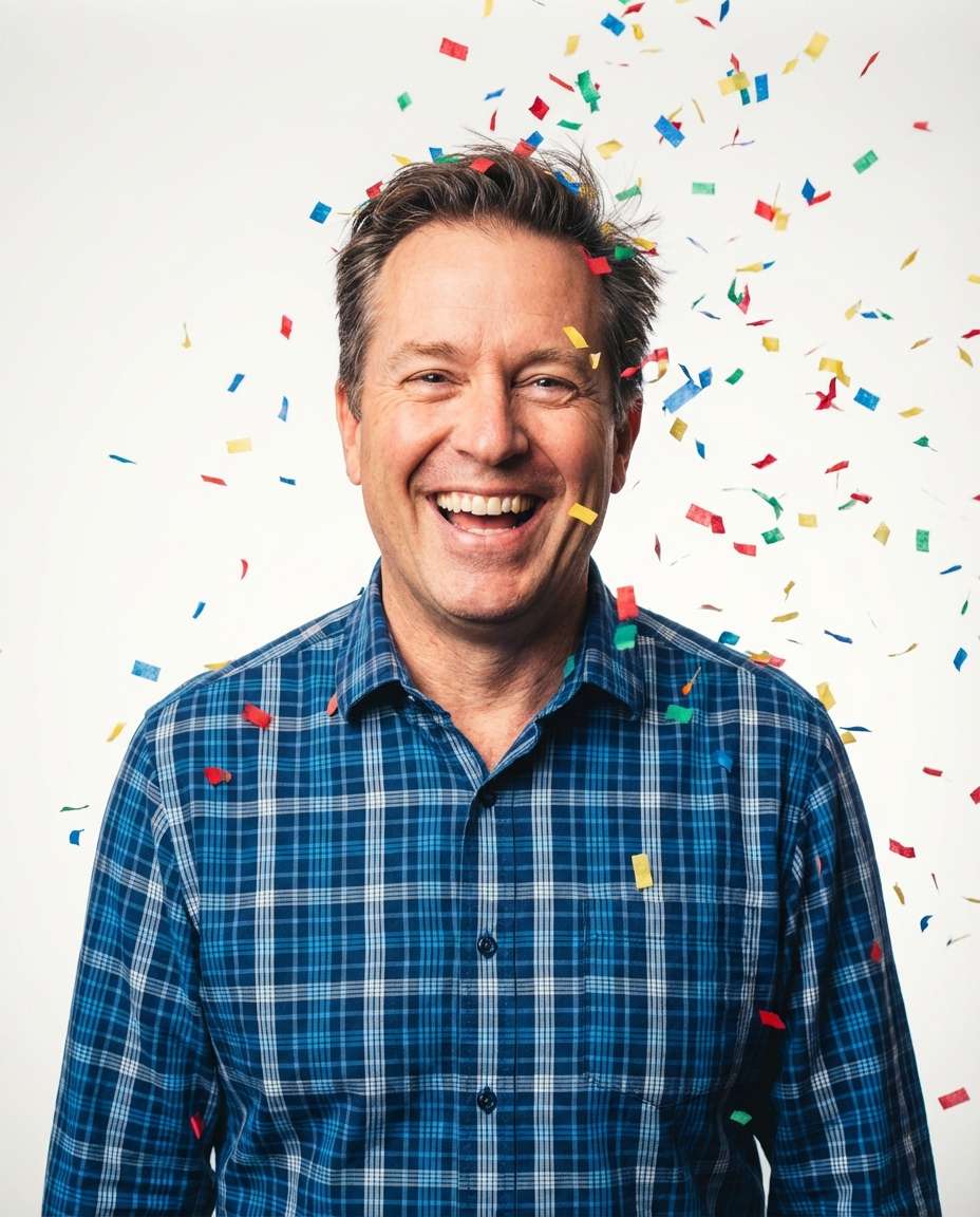 confetti studio pop photo