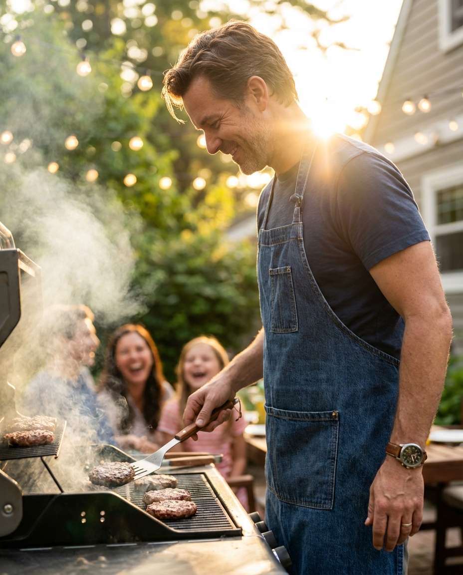 backyard bbq king photo