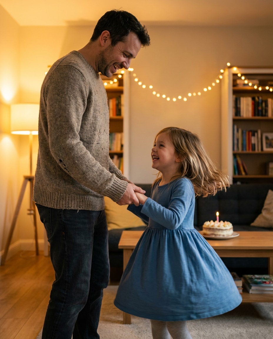 dad and daughter dance photo