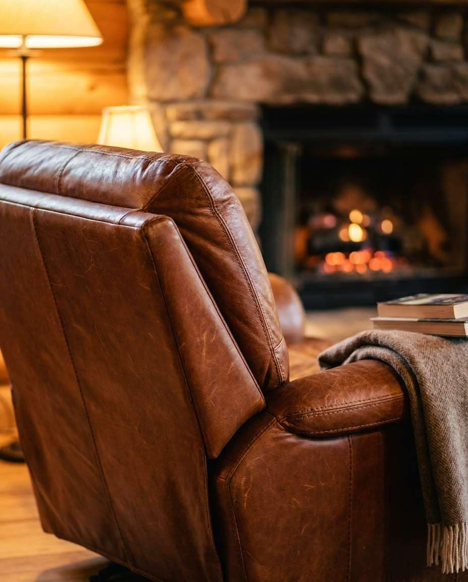 leather recliner photo