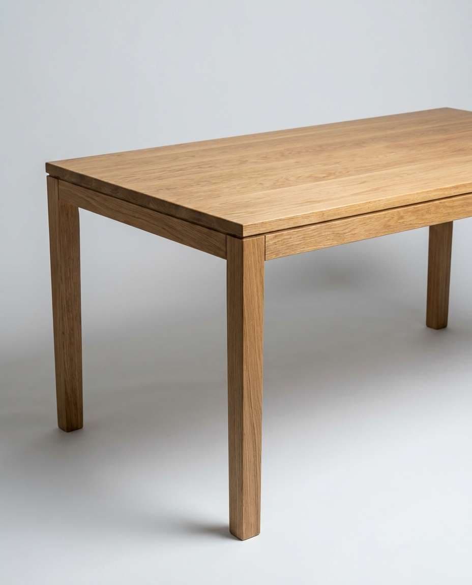 oak dining table photo