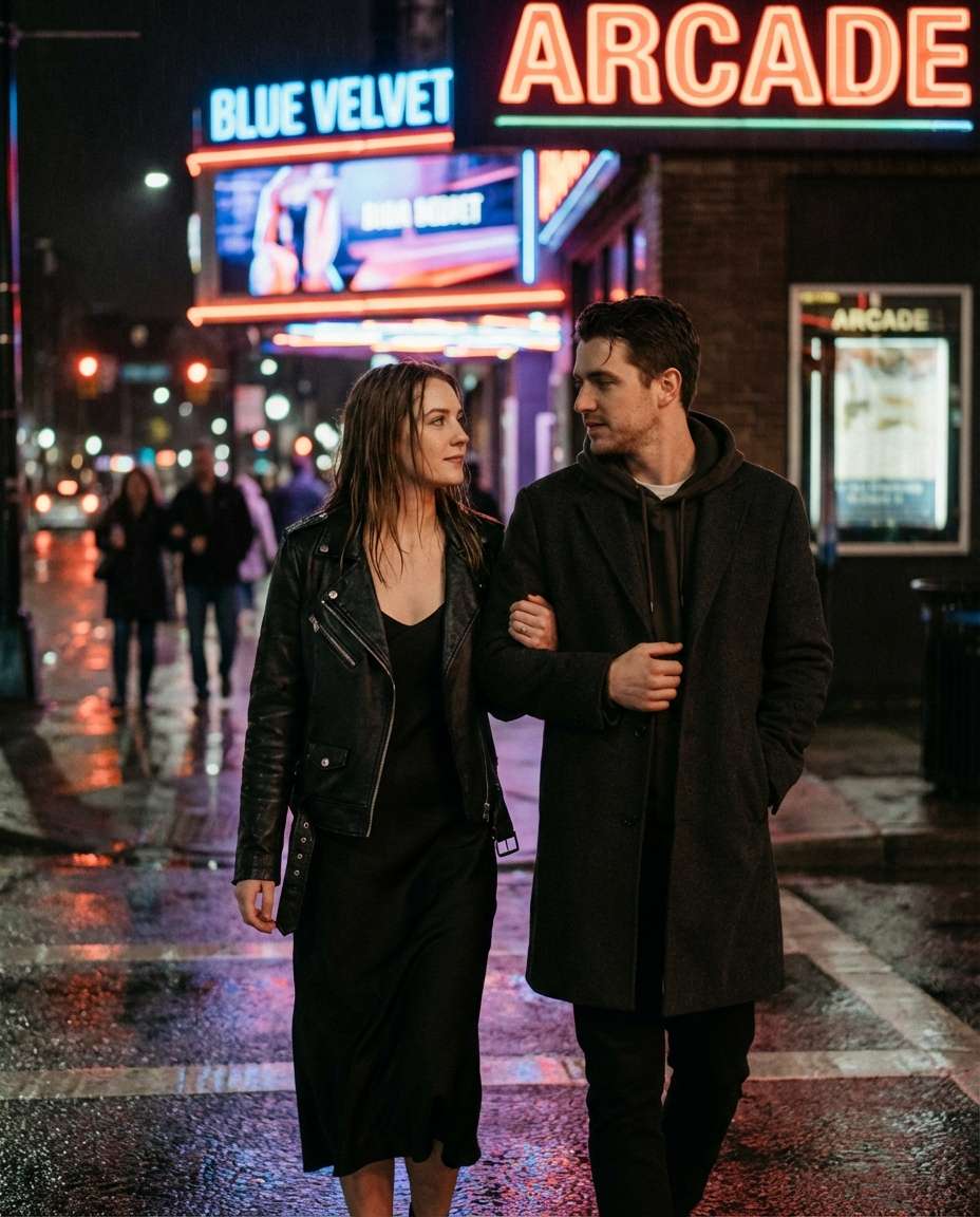 night city neon photo