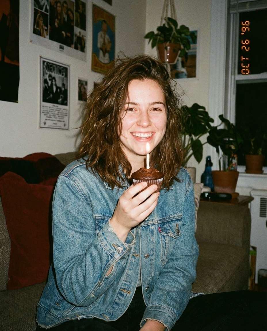 vintage film portrait photo