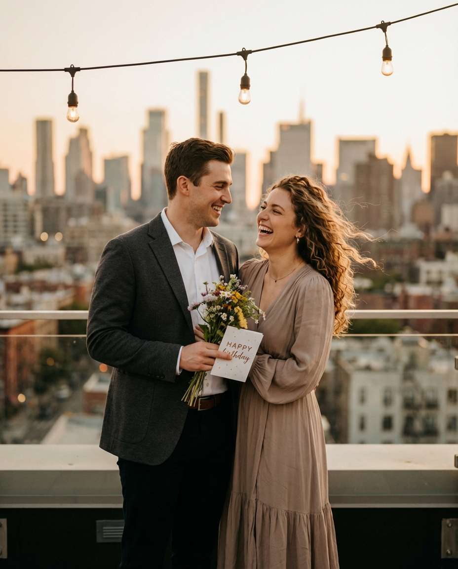 rooftop lights photo