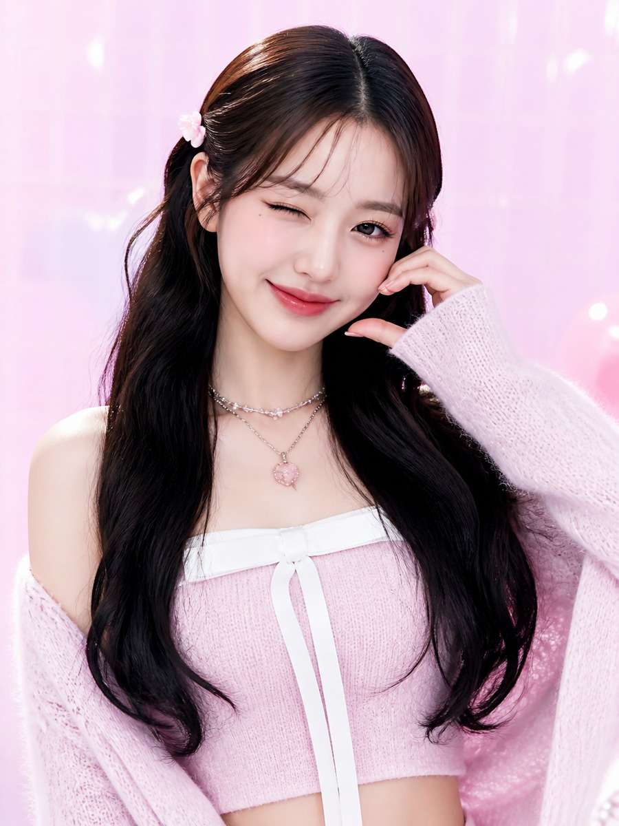 Pastel K-Pop Inspired Look photo