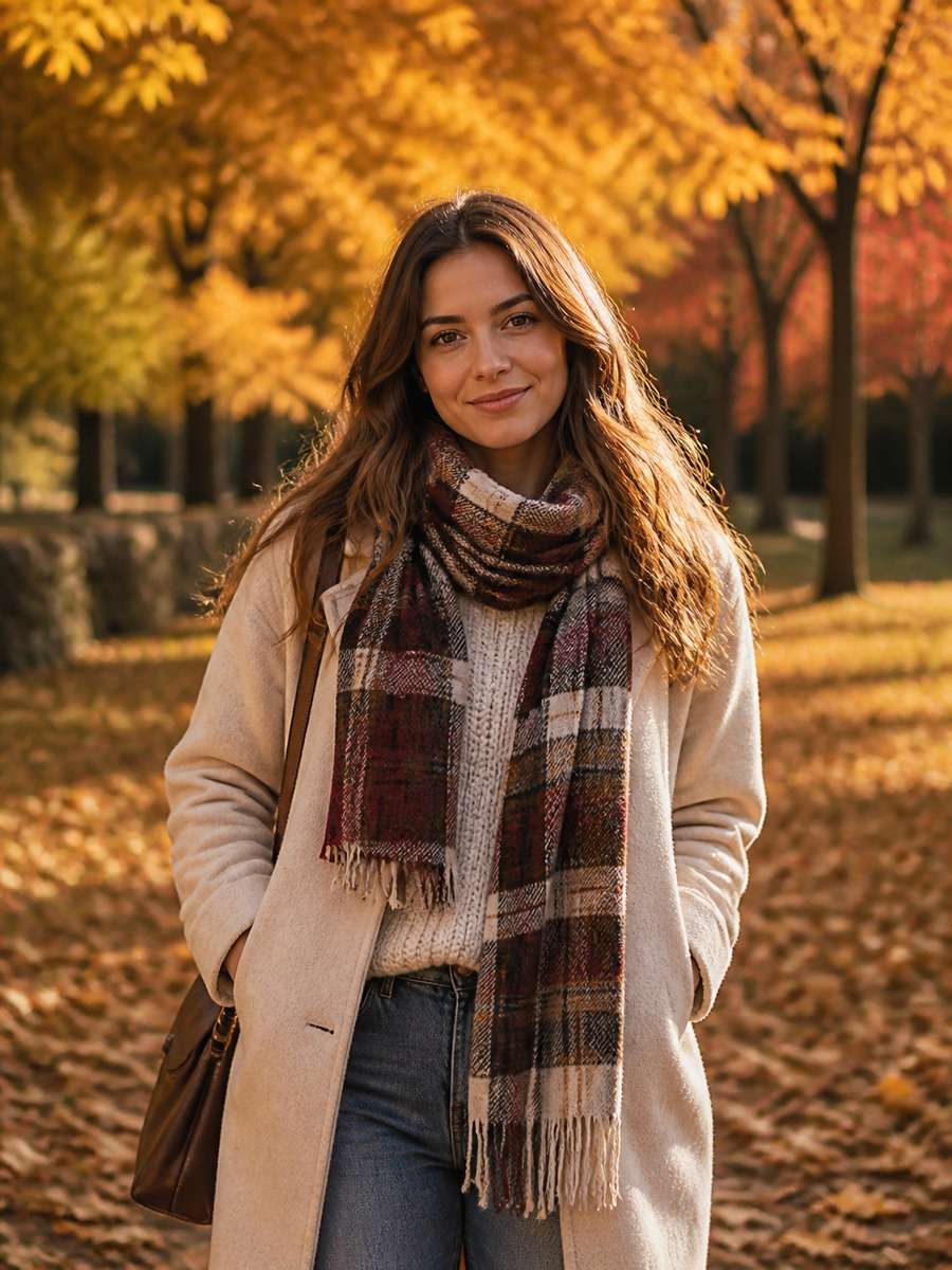 Autumn Park Portrait photo