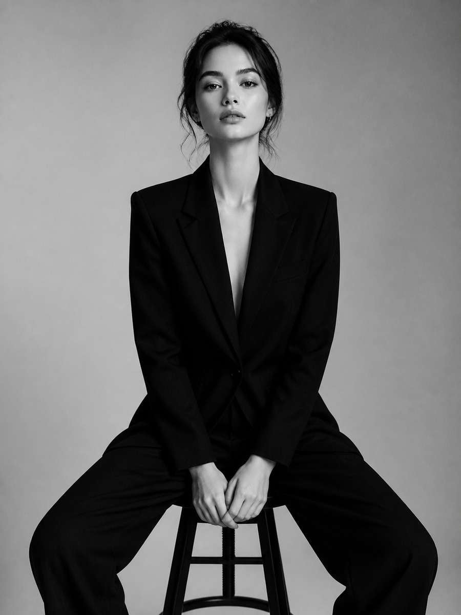 Minimalist Monochrome Style photo