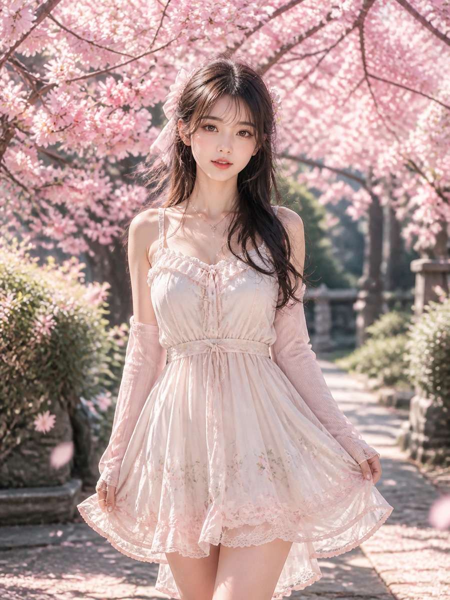 Cherry Blossom Garden photo