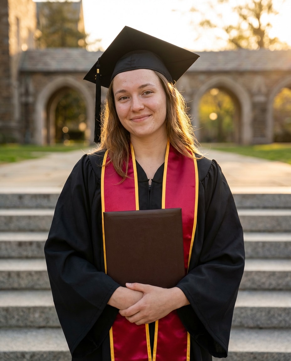 classic campus steps photo