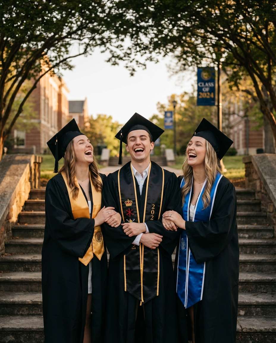 best friends group shot photo