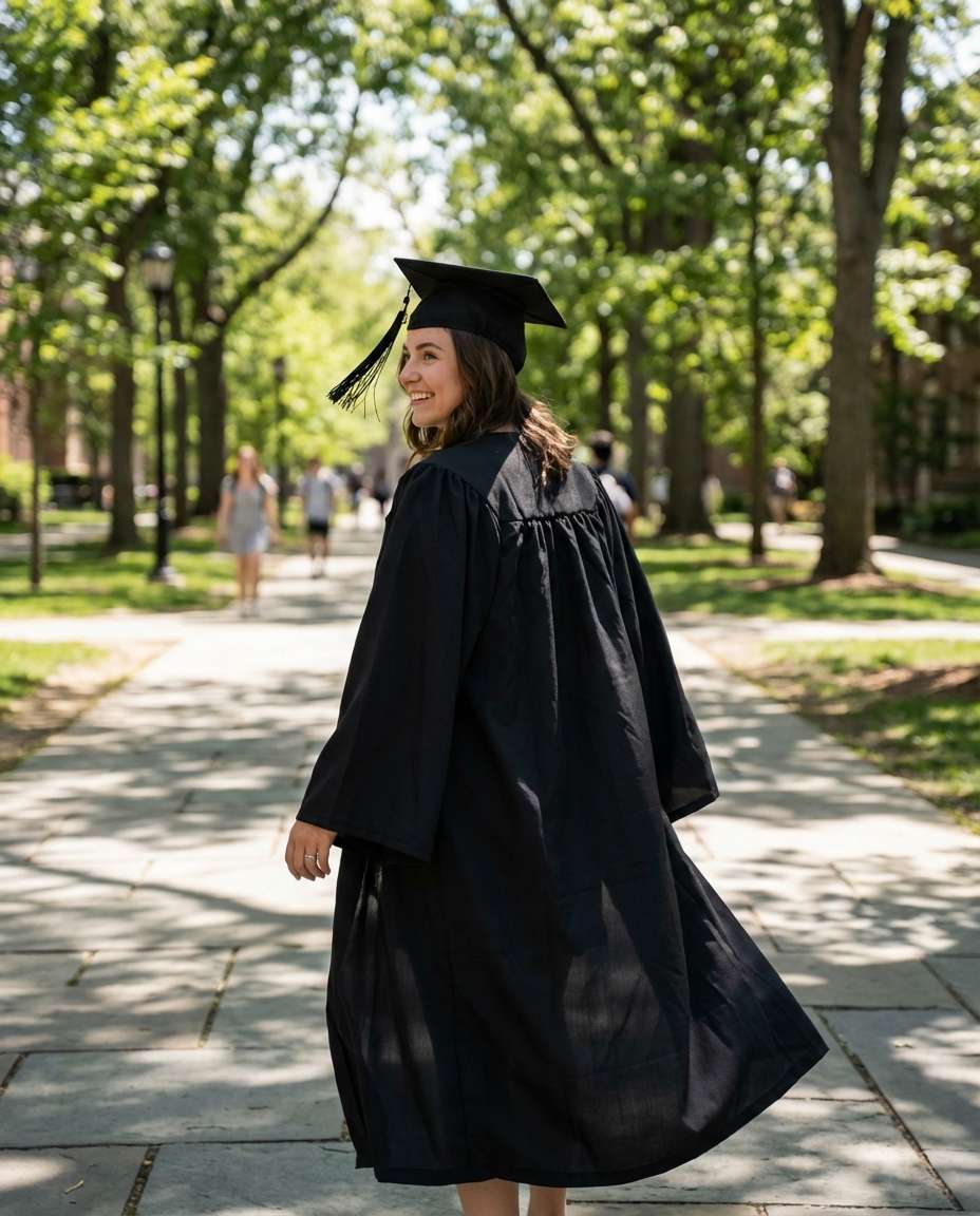 candid walking shot photo