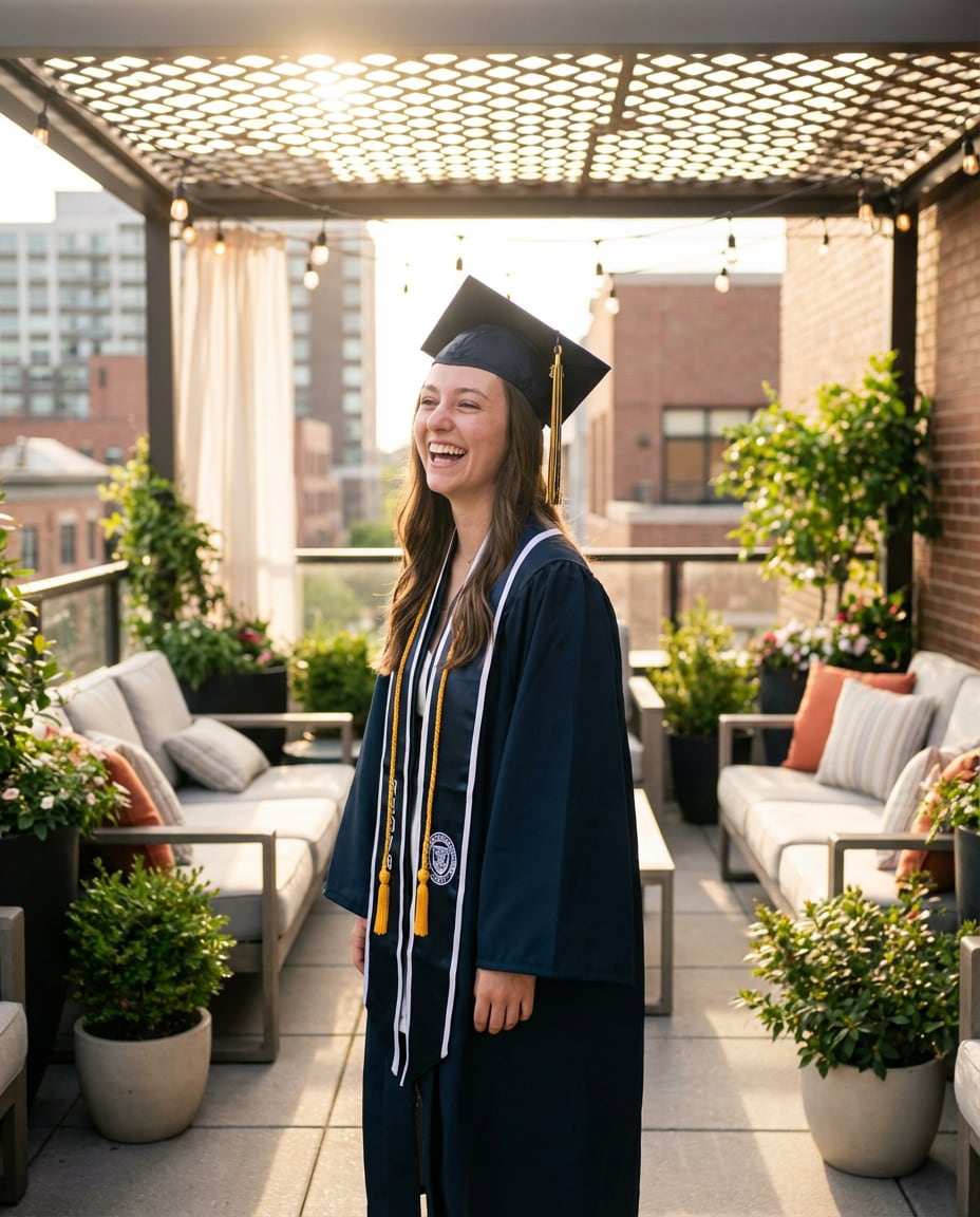 golden hour portrait photo