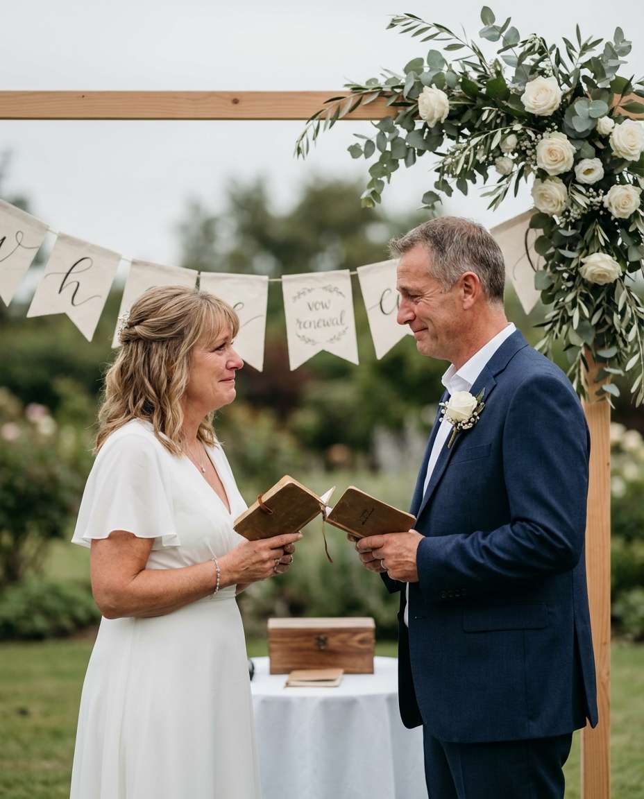 vow renewal moment photo