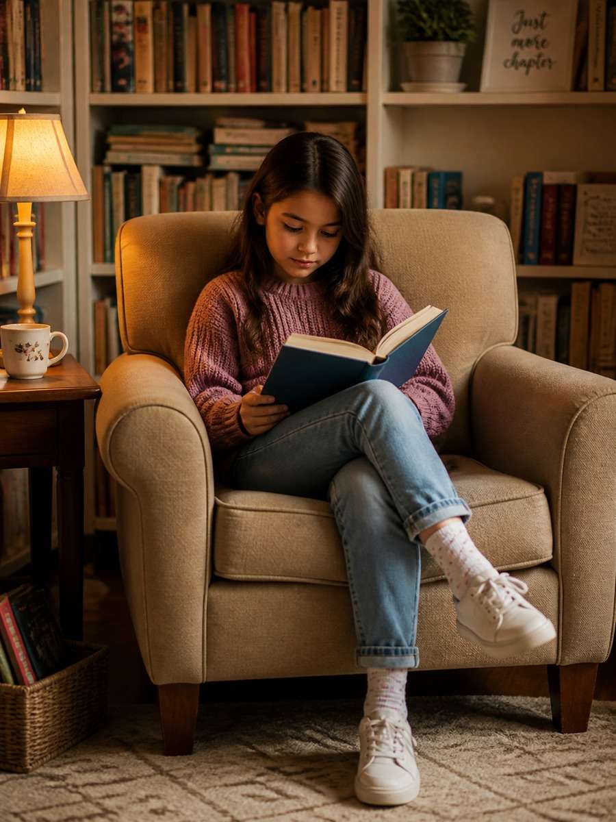 Reading Corner Scene photo