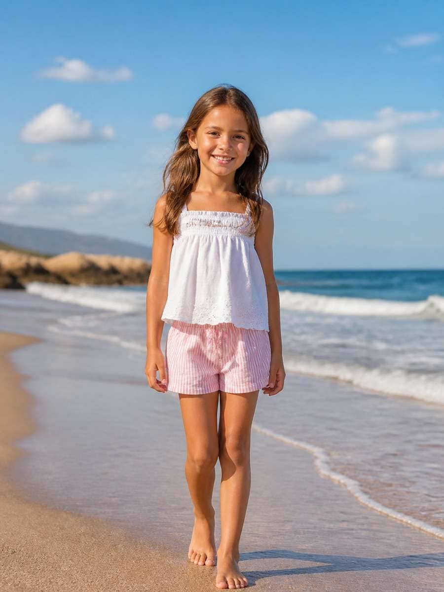 Beach Vacation Portrait photo
